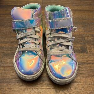 Back to School Girl’s iridescent Shoes
